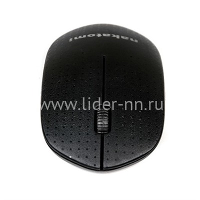 Мышь беспроводная NAKATOMI Navigator MRON-02U 6 кнопок (черная)