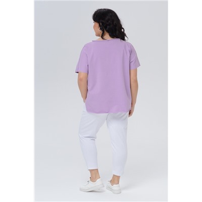 Джемпер женский 25-587L3-WB сиреневый