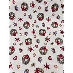 Красные бантики Ткань ширина 280 см 2307047