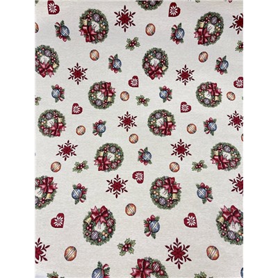 Красные бантики Ткань ширина 280 см 2307047