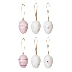 GAEM Набор из 6-ти изделий декоративных подвесных "Яйцо" (4*6), L14 W12,5 H4,5 см
