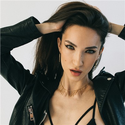 Колье «Металлика» спички, цвет золото, L=30 см