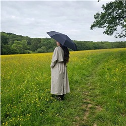 L345-01 Black (Черный) Зонт женский автомат Fulton