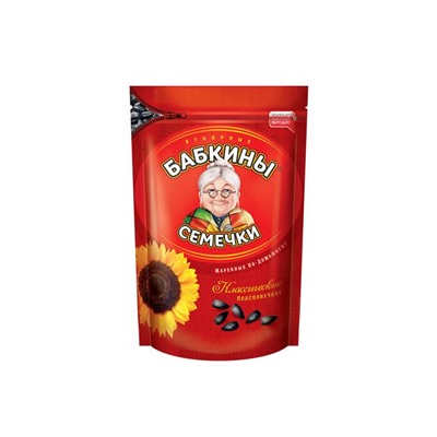 «Бабкины семечки», семечки отборные, жареные, 500 г