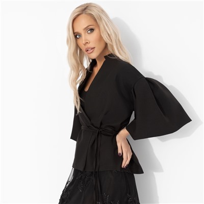 Костюм с юбкой дизайнерский, Очарование момента (элегант, 2 в 1, с поясом)