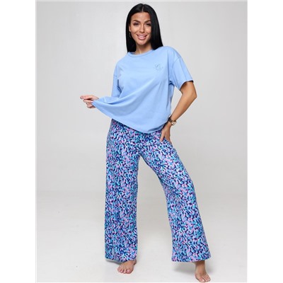 Женская пижама Ван Лобелия / голубой