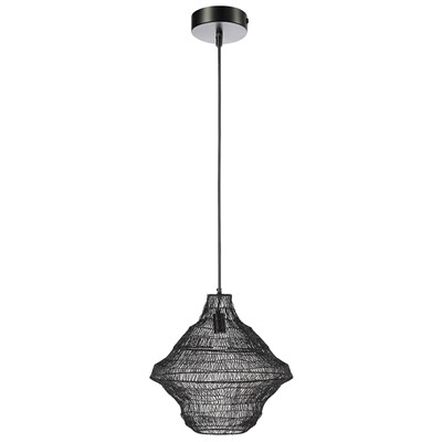 Светильник подвесной Vinger, Ø45х50 см, темно-серый