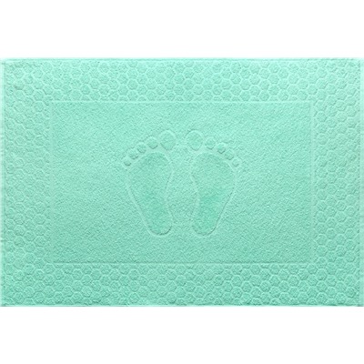 Полотенце махровое Ножки мятный Текс-Дизайн