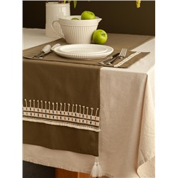 Дорожка на стол Nomad grid из коллекции Ethnic, 45х150 см