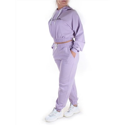Y294 LILAC Спортивный костюм женский (100% хлопок)