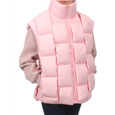 2853 PINK Жилет утепленный женский (80% пух, 20% холлофайбер)