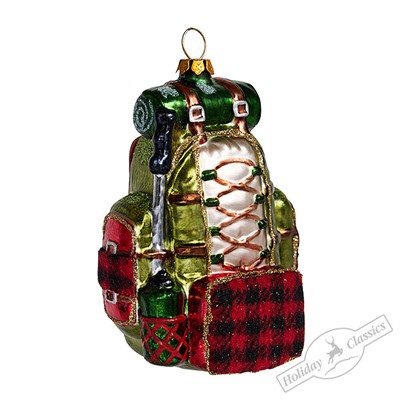 Рюкзак путешественника (стекло) 7,5х5,5х9,5 см