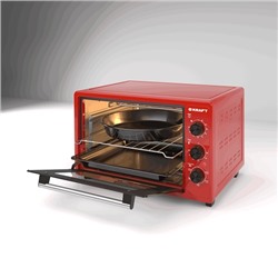 Жарочный шкаф KRAFT KN-MO 3902 FKR 39л,красный