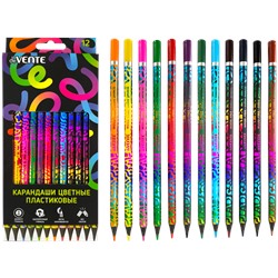 Карандаши 12цв "deVENTE. Spotify" 2М 3мм пластик 5022551/12/Китай