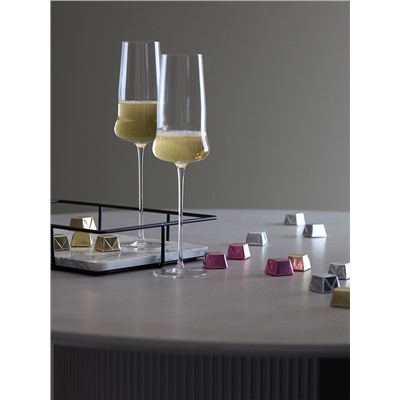 Набор бокалов для шампанского в подарочной упаковке Sense, 360 мл, 2 шт.