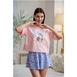 Пижама с шортами Ласка 2-059