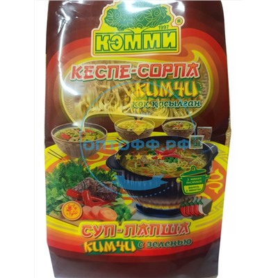Суп-Лапша КИМЧИ зеленью яичная 95гр, Кемми