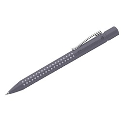 Карандаш механический Faber-Castell "Grip 2010", 0,5мм, трехгран., бархатный серый