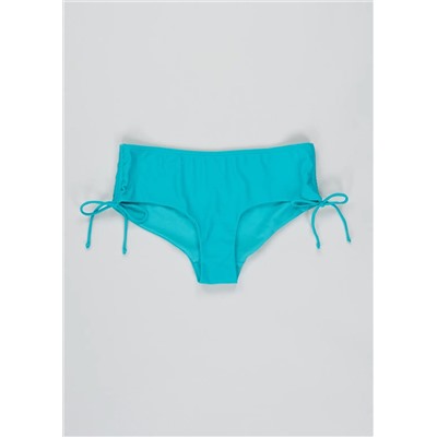 Gathered Side Short Bikini Bottoms