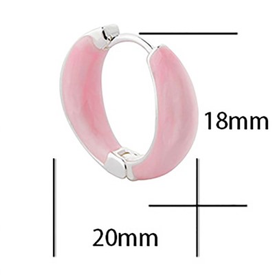 Серьги с замком кольцо арт. 13 4567 (id 286029)