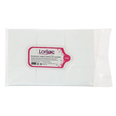 Безворсовые твердые салфетки Lorilac для маникюра 600 шт