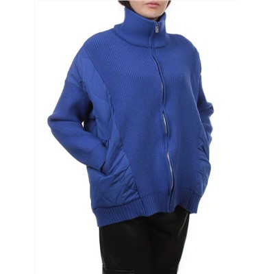 3155 BLUE Куртка-кардиган женская (90% хлопок, 10% синтепон)