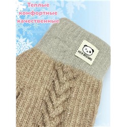 Варежки теплые подростковые для девочек Арт 2023/11 тип 5