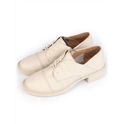 03-HP9963M BEIGE Полуботинки женские (натуральная кожа)
