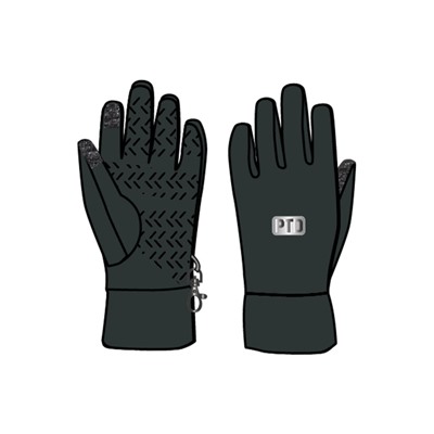 Перчатки SoftShell зимние для девочки