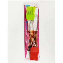 Набор силиконовый S-6314 кисточки 2шт длина 17см (480)