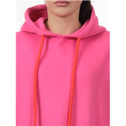 2226 PINK Толстовка женская (85% хлопок, 10% полиэстер, 5% спандекс)