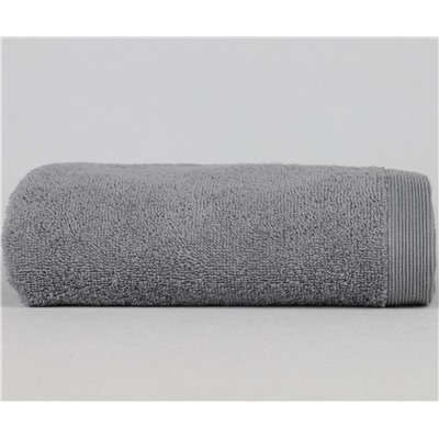 Махровoе Лицевое Полотенцe 50x90 см Antibakteriyal Tekli El Havlusu Gri - EcoCotton