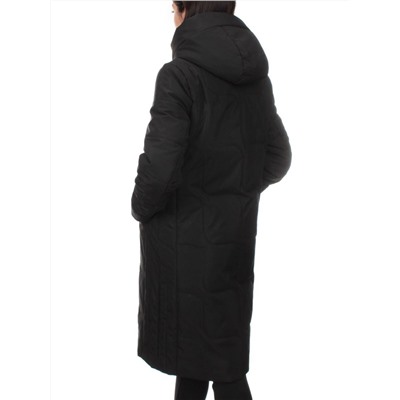 1133 BLACK Куртка зимняя облегченная женская (холлофайбер 150 гр.)
