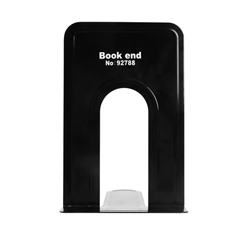 Держатель (ограничитель) подставка для книг, 21×16×13 см, 2 шт., металл, чёрный