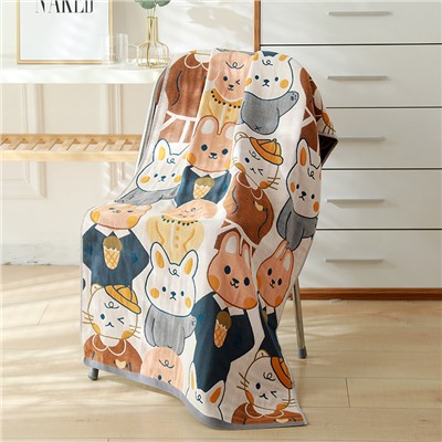 Муслиновое пляжное банное полотенце 70*140cm
