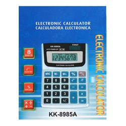 Калькулятор настольный, 8-разрядный, KK - 8985 А, с мелодией