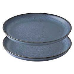 Набор тарелок Cosmic Kitchen, Ø21 см, 2 шт. (голубые)