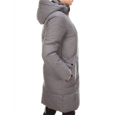 350 GRAY Пальто женское зимнее (200 гр. холлофайбера)