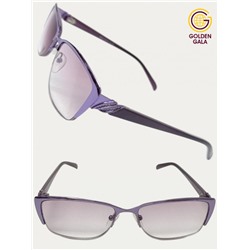 Очки готовые с диоптриями 85030 фиолетовые тонировка