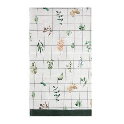 Полотенце "Этель" Flora (вид 2) 40х73 см, 100% хлопок, саржа 190 гр/м2
