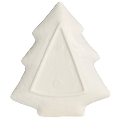 БЛЮДО СЕРВИРОВОЧНОЕ "НОВОГОДНЕЕ" 18,3*20,9*2,7 СМ