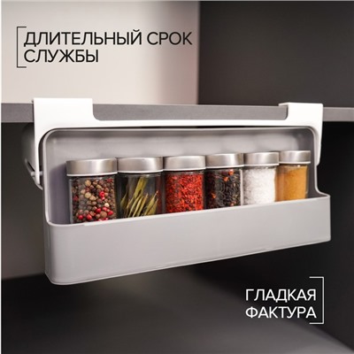 Органайзер для хранения сыпучих продуктов, подвесной, 32×13.5×9.5 см