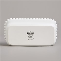 ПАШТЕТНИЦА LEFARD "PEARL" С КРЫШКОЙ ПРЯМОУГ. 18,5*9,5*5,5 СМ 400 МЛ