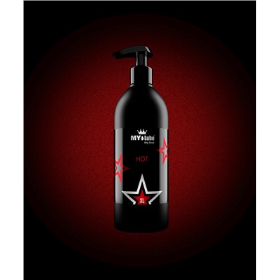 HOT MyLube гель-смазка с разогревающим эффектом, 500 ml