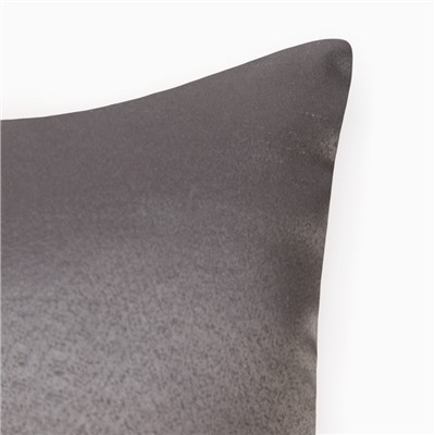 Декоративная подушка «Этель» 40×40 см Дамаск AMBER SOLID, 100% п/э