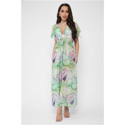Парео (платье) Изольда (зеленое) П13601-9М