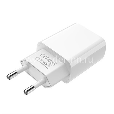 СЗУ Type-C 1 USB выход (2100mAh/5V) BOROFONE BA20A (белый)