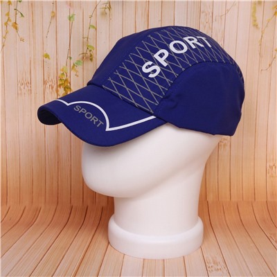 Бейсболка спортивная "Sport style", цвет синий, р58