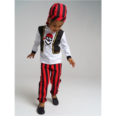 Карнавальный костюм Пирата для мальчика: лонгслив, брюки, шапка