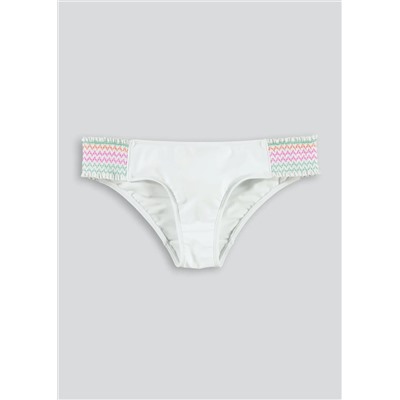 Shirred Stitch Bikini Bottoms